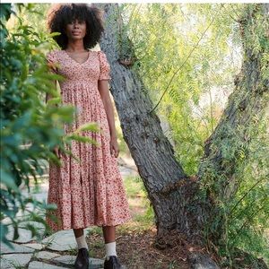 Christy Dawn Brooklyn Dress Mandarin Ditsy Field
